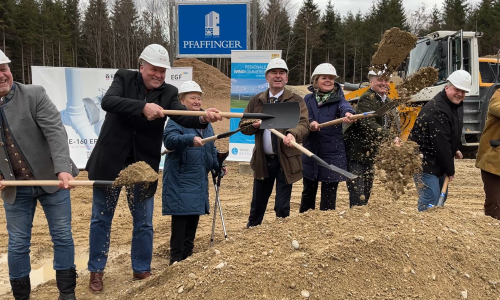 Spatenstich Bürgerenergieprojekt Windkraft Forstenrieder Park